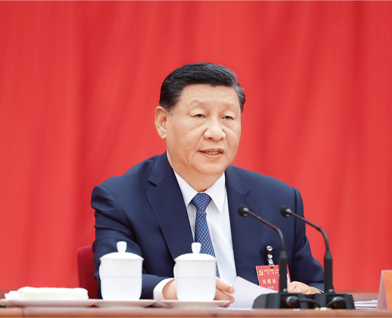 中國共產(chǎn)黨第二十屆中央委員會第三次全體會議，于2024年7月15日至18日在北京舉行。中央委員會總書記習近平作重要講話。 新華社記者 鞠鵬/攝